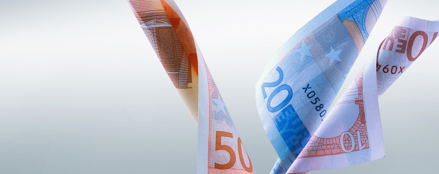 Banknotes. Safety strips of it are spooled on SAHM machines.